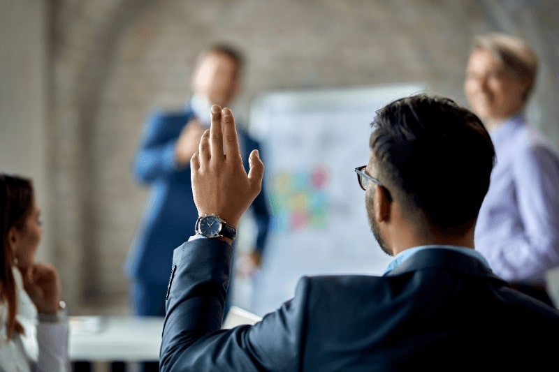 Raising Hand