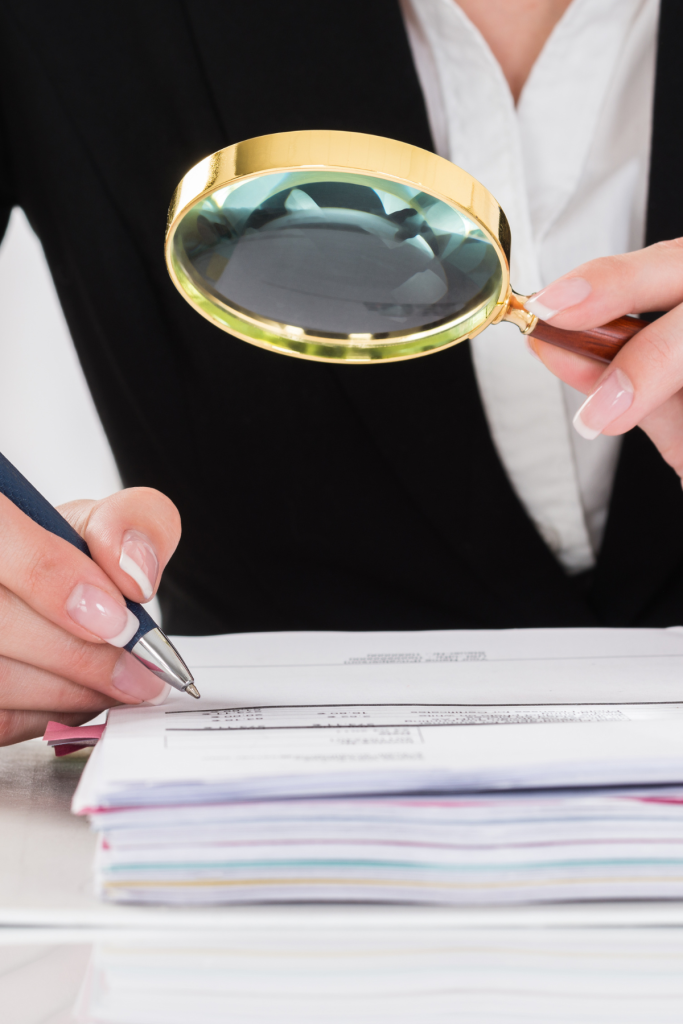 Inspecting Finances