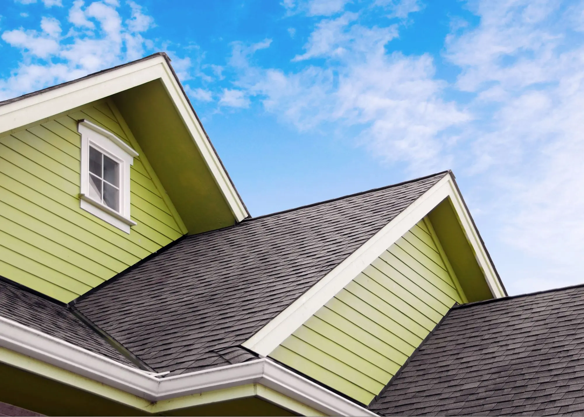Asphalt shingle roof